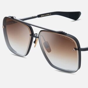 Dita Mach Six  Sunglasses Black Iron - Black Rhodium